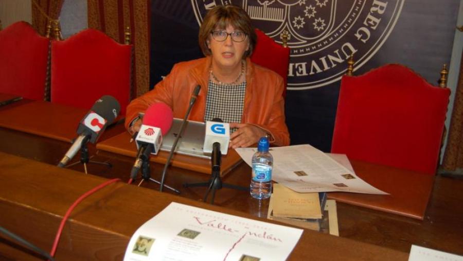 O programa de actividades presentouno a directora da Cátedra Valle-Inclan da USC, Margarita Santos Zas