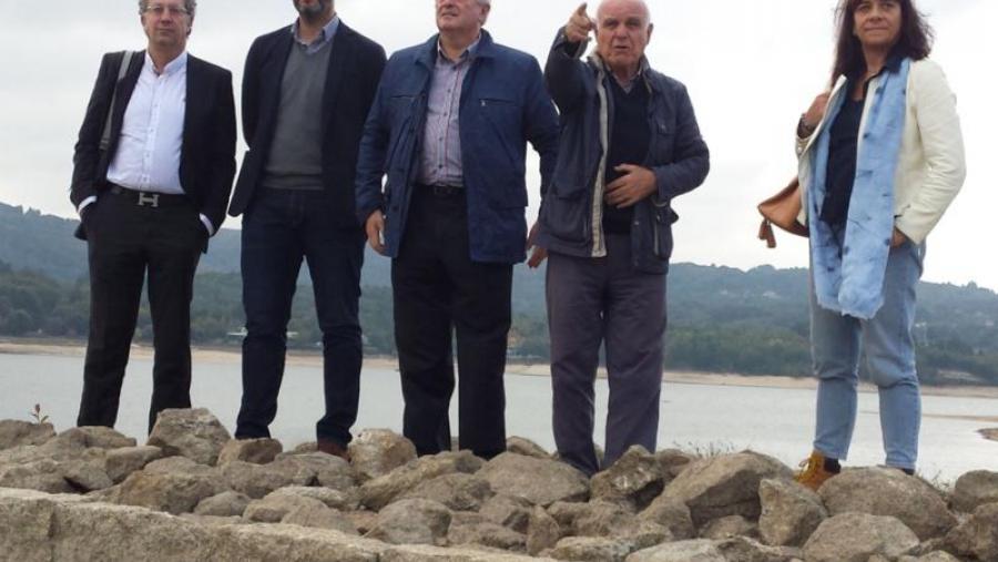 De esquerda a dereita, Carlos Gómez, José Antonio Armada, Juan Viaño, Antonio Rodríguez  e Ana Goy