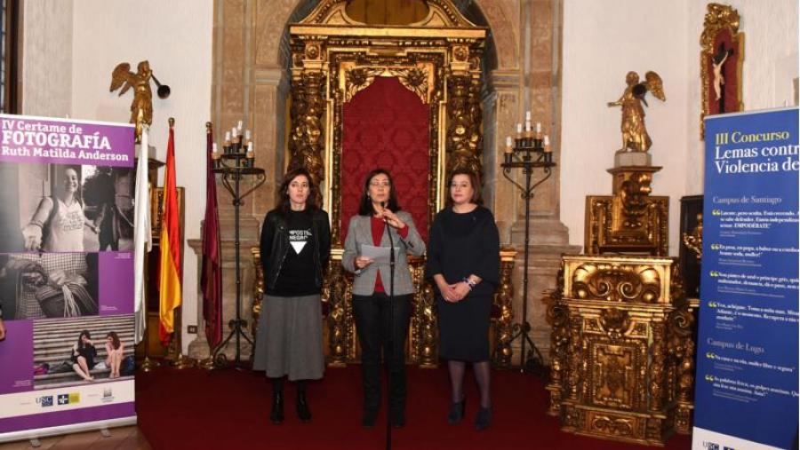 No acto participaron a vicerreitora de Estudantes, Cultura e Responsabilidade Social, María Dolores Álvarez Pérez; a secretaria xeral da Igualdade, Susana López Abella; e a concelleira de Igualdade,...