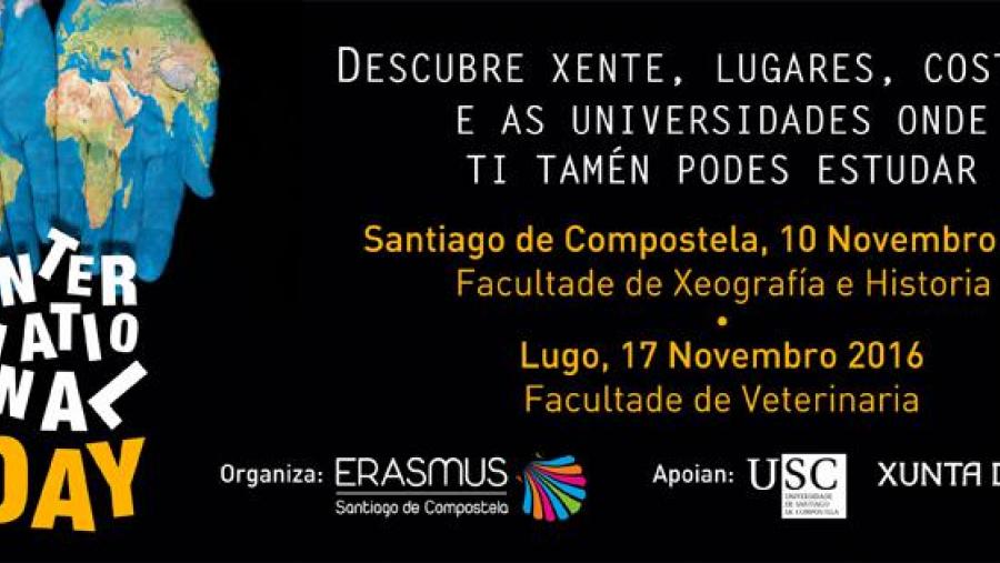 O V International Day 2016 promoverá a mobilidade da man de estudantes procedentes de catro continentes