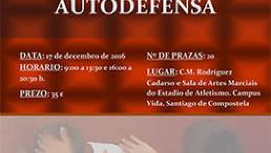 Unha xornada teórica e práctica achegará técnicas de introdución á autodefensa