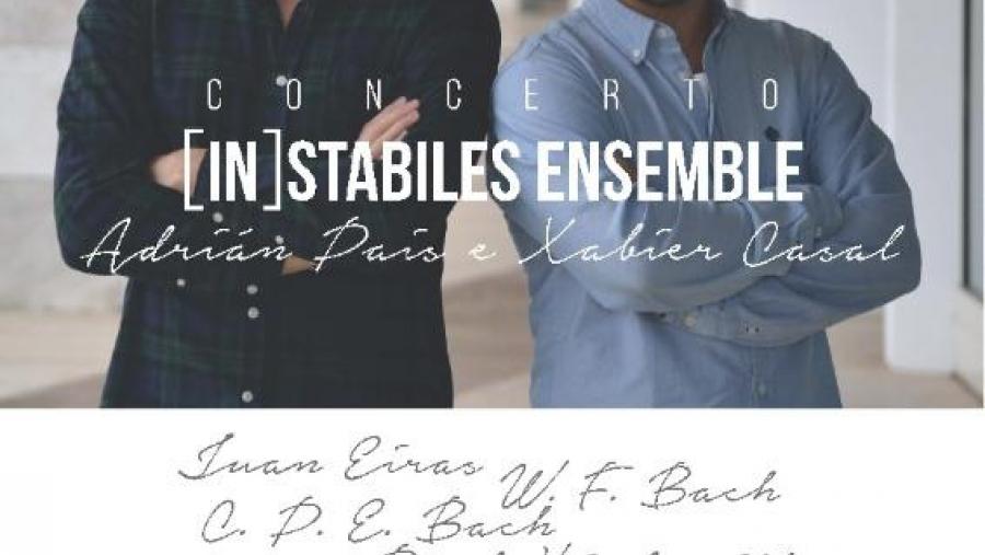 O dúo de saxos [in]stabiles ensemble ofrece o martes un concerto no Paraninfo 