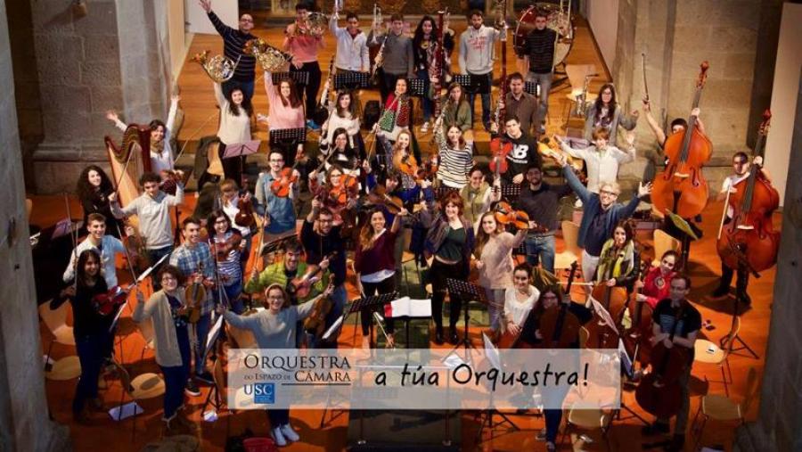 A Orquestra do Espazo de Cámara da USC ofrece este domingo o seu Concerto de Nadal