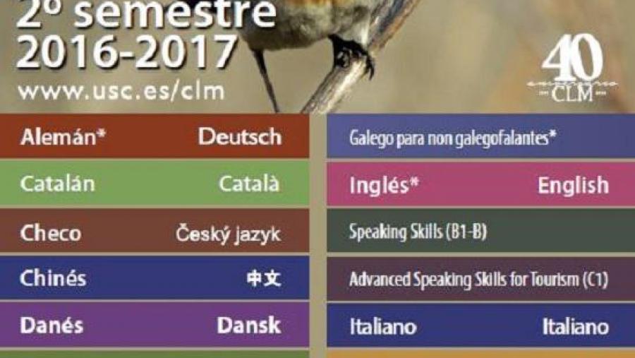 Remata o prazo de inscrición para o test de nivel dos cursos do Centro de Linguas Modernas