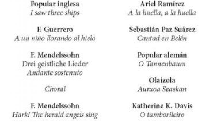 A Igrexa da Universidade acolle este mércores o Concerto de Nadal de Mans Unidas