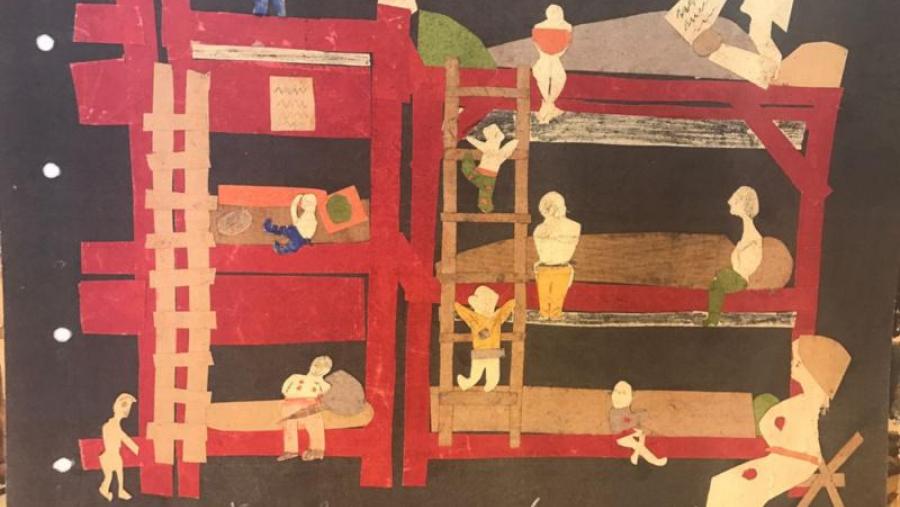 O horror nazi a través dos debuxos de nenos e nenas do gueto checo de Tazarín