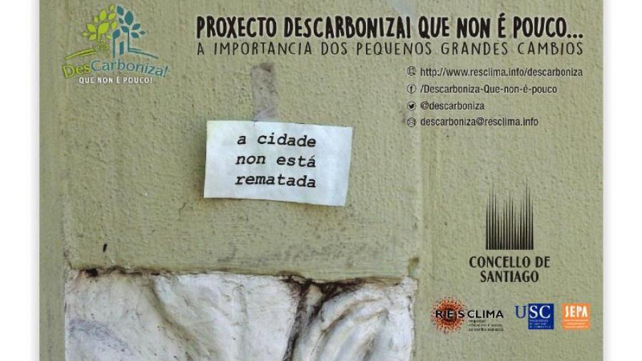 O proxecto ‘Descarboniza! Que non é pouco’ combaterá o cambio climático dende o ámbito cotiá