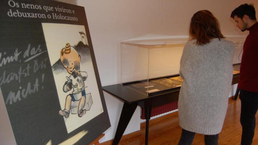 O horror nazi a través dos debuxos de nenos e nenas do gueto checo de Tazarín