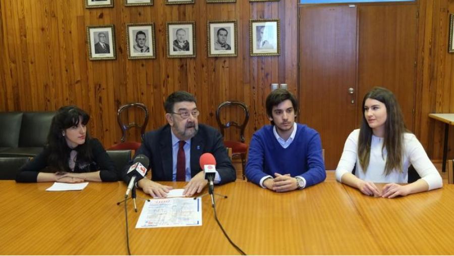 De esquerda a dereitam Cristiana Sieiro, Juan Gestal, Ruben Rego e Cristina Pandelo. Foto. Servimav-USC