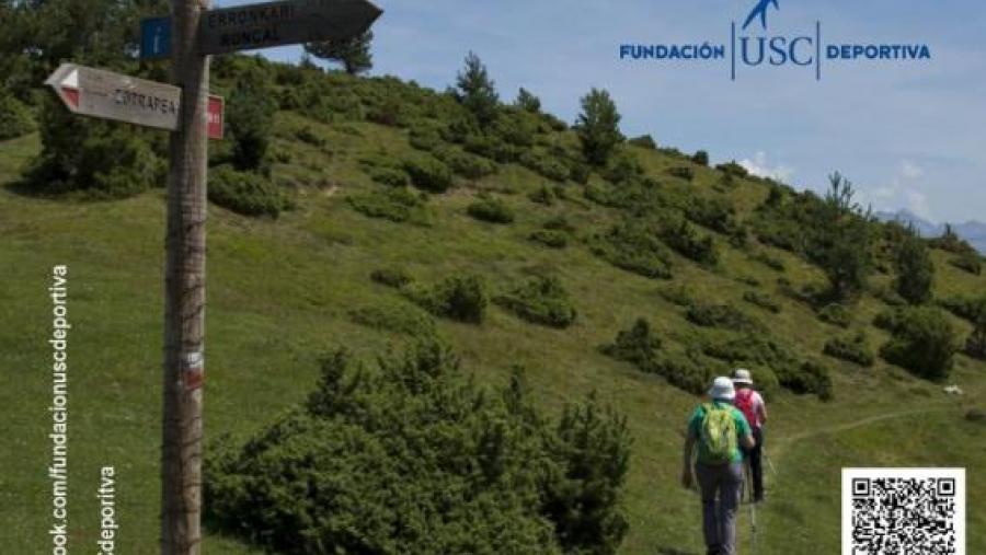 A Fundación USC Deportiva organiza unhas xornadas de iniciación ao sendeirismo e baixa montaña