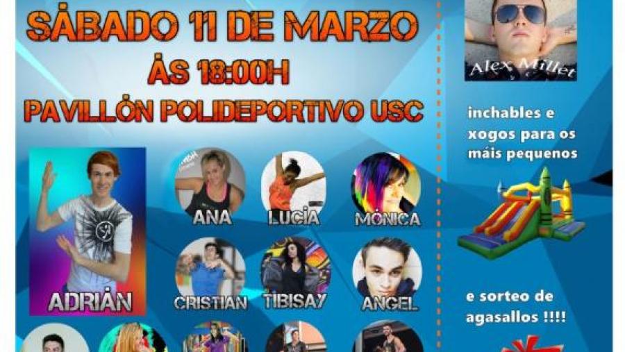 A Fundación USC Deportiva colabora na organización dunha masterclass de zumba no beneficio de Cruz Vermella