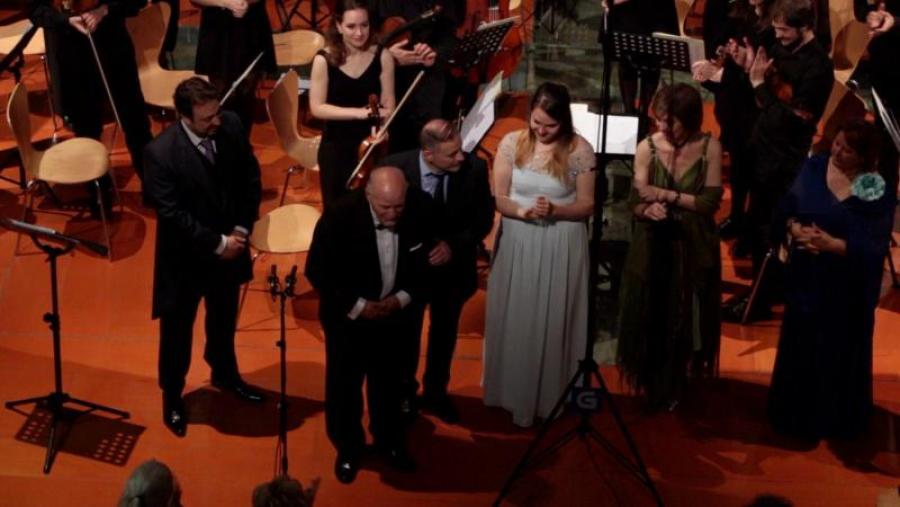 En primeiro termo, o homenaxeado Ricardo Jiménez