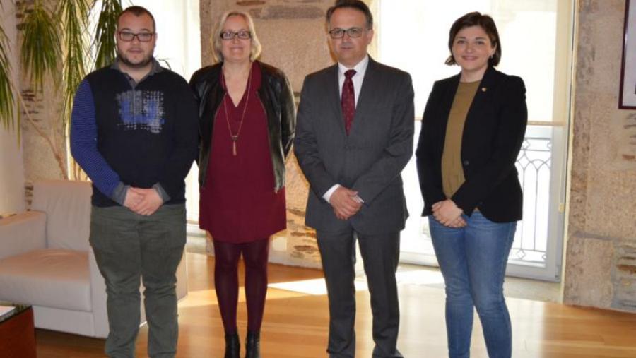 David Jorge, Carme Silva, Javier Bueno e María López de la Calle