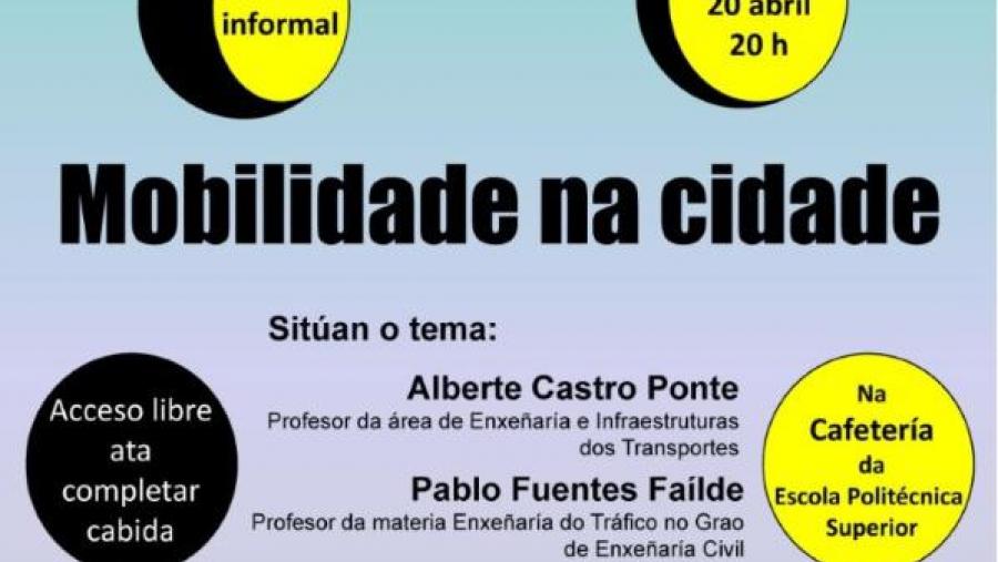 Cartaz da sesión do ciclo 'Encontros de Xoves de Lúa Chea'