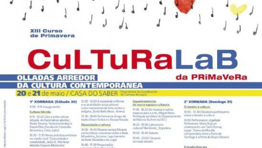Cartaz do CulturaLab de Primavera da USC
