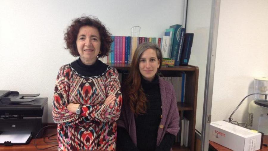 As investigadoras Marilar Aleixandre e Sabela F. Monteira