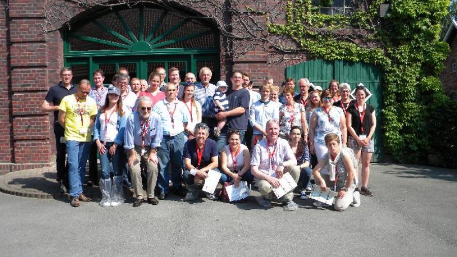 Delegación de asesores rurais galegos participantes na acción formativa desenvolvida en Alemaña