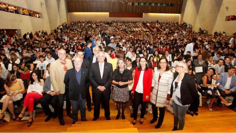 A USC recoñece os 597 estudantes coas mellores cualificacións nas probas de acceso á universidade