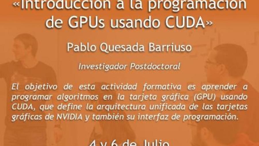 O CiTIUS organiza un curso de programación sobre GPUs