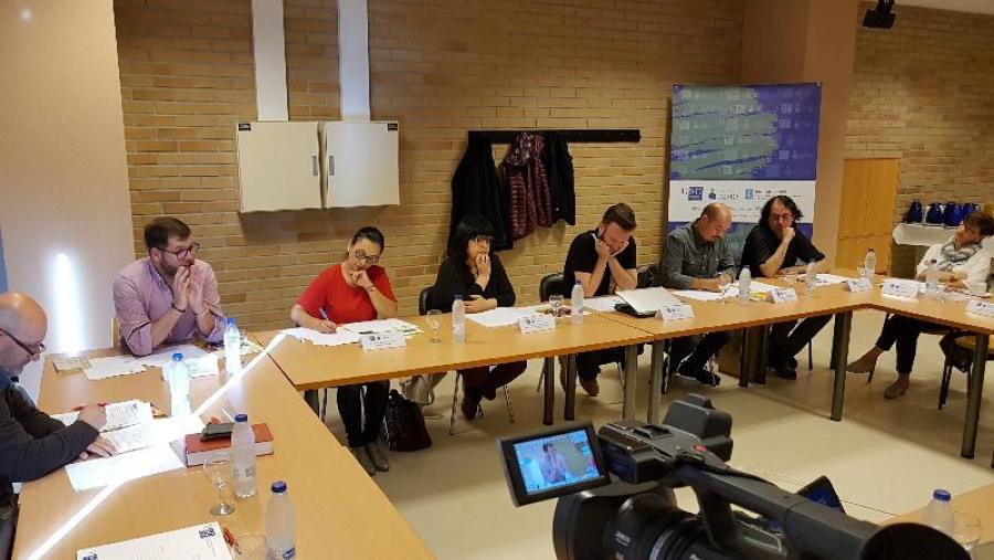 Participantes na primeira xornada do workshop ‘A xestión cultural como espazo profesional’