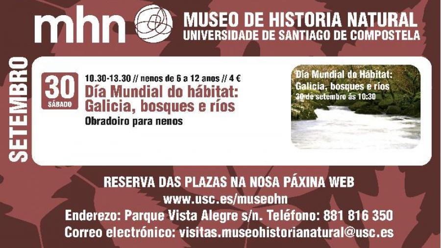 O Museo de Historia Natural da USC celebra o Día Mundial do Hábitat 