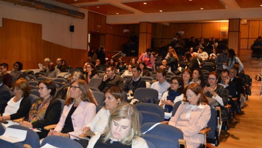 Asistentes ao congreso de formación para o traballo na Facultade de Formación do Profesorado