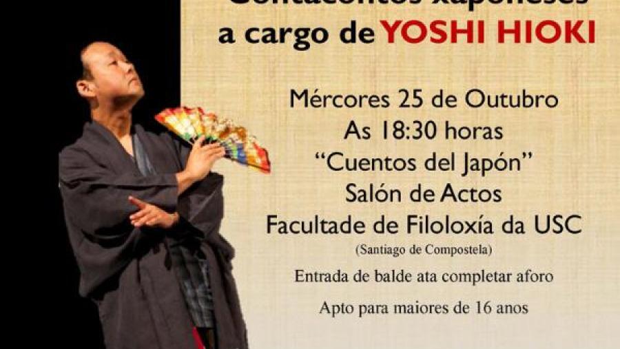 Sesión de contacontos do Xapón a cargo de Yoshi Hioki