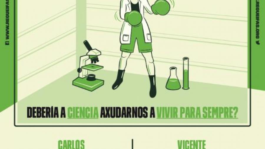 A primeira Regueifa de Ciencia internacional debate sobre ciencia e inmortalidade