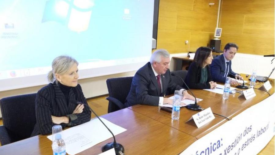 De esquerda a dereita, Covadonga Toca, Juan Viaño, Silvia Moscoso e Antolín Sanz (Foto: Servimav)