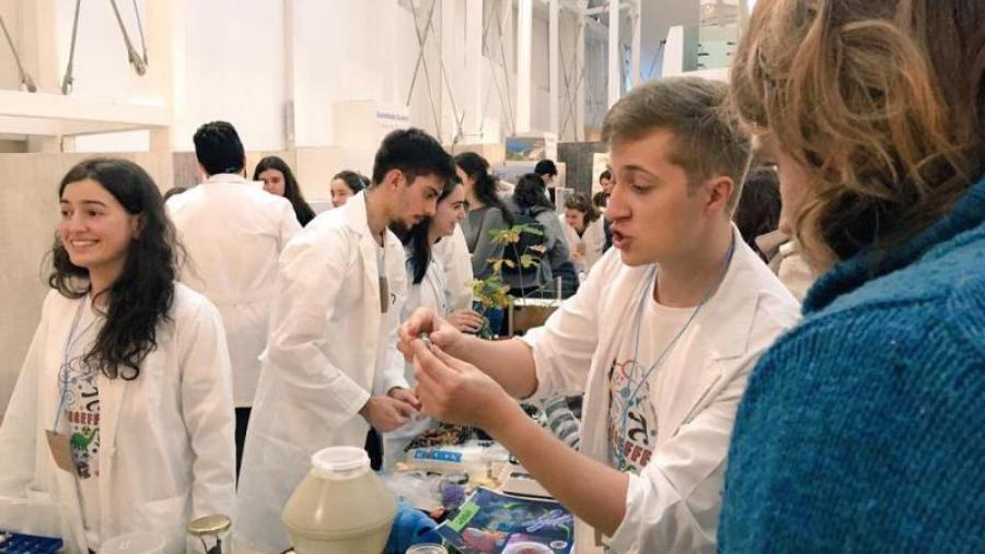 A asociación de estudantes da USC Scienceffect volve gañar o premio do público da Maker Faire Galicia