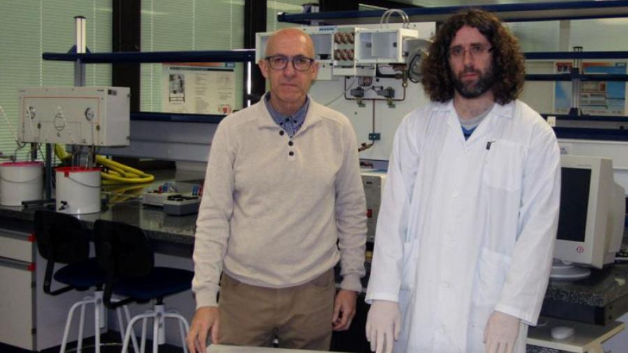 Á esquerda José Manuel Magide e á dereita Hiram Varela