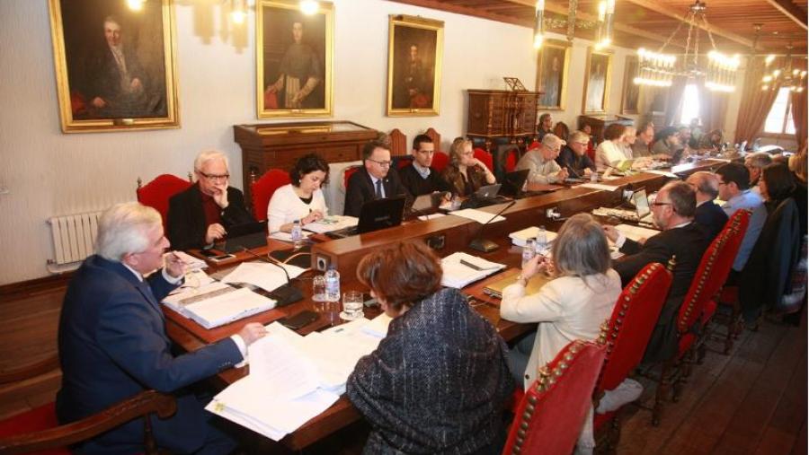 Imaxe de arquivo dunha xuntanza do Consello de Goberno