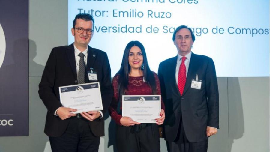 De esquerda a dereita, Emilio Ruzo, Gemma Cores e Tomás Pascual. Foto: AECOC