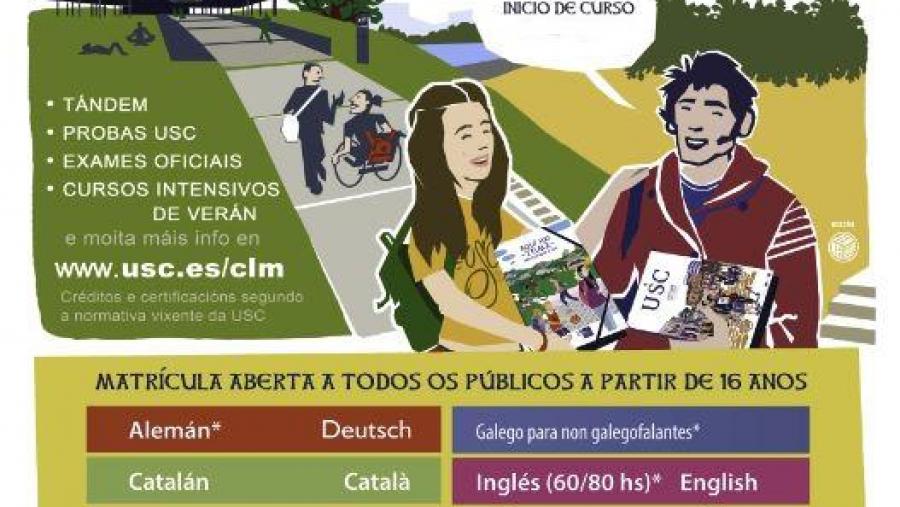 Aberta a matrícula para os cursos de idiomas do segundo semestre