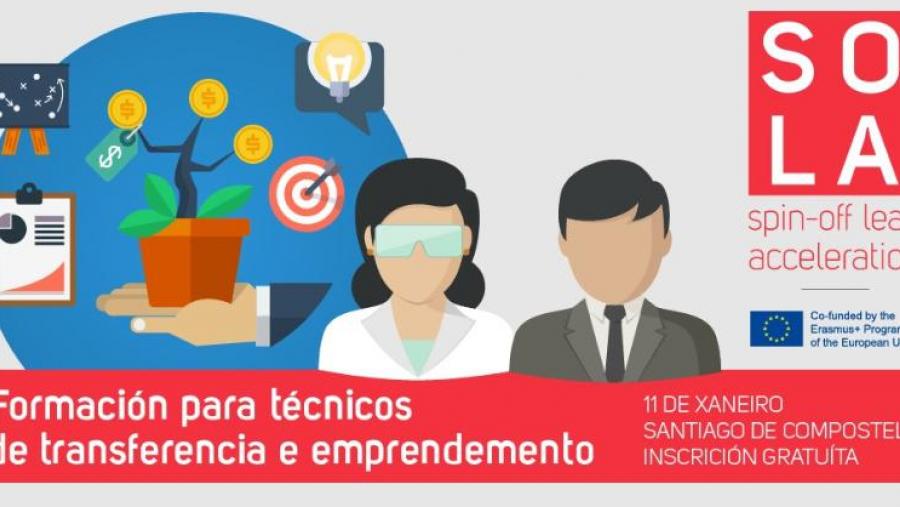 O proxecto Sola impartirá en xaneiro unha xornada gratuíta de formación para persoal técnico de emprendemento