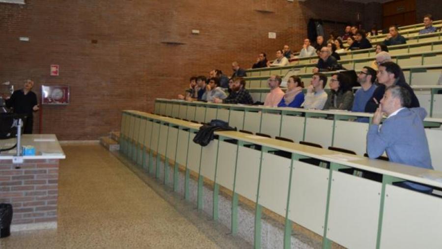 Participantes nas xornadas 'Xenómica para a mellora das producións e a xestión da biodiversidade'