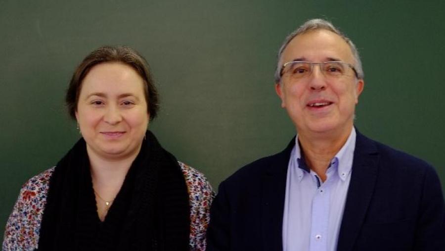 Rosana Rodríguez e Juan José Nieto, nunha imaxe de arquivo. Foto: Servimav-USC