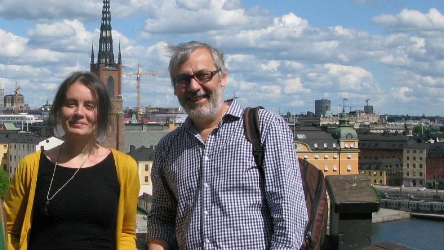 Olalla López e Antonio Martínez, nunha imaxe de arquivo