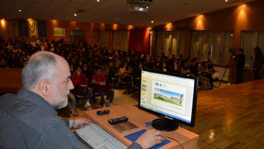 Acto de benvida a participantes na primeira xornada dos Encontros no campus de Lugo