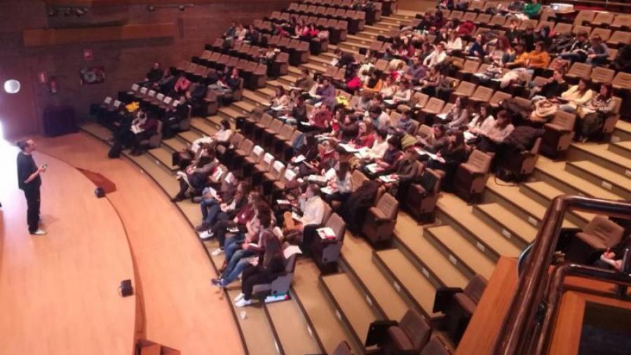 Participantes do III Congreso de Etoloxía Clínica celebrado na Facultade de Veterinaria de Lugo