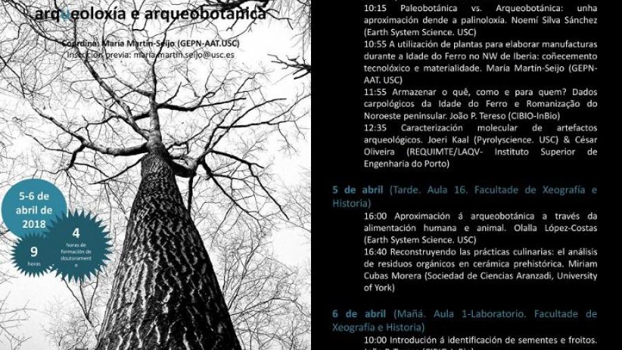 Segundo ciclo de conferencias en arqueoloxía e arqueobotánica