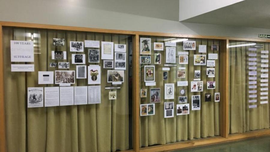 Filoloxía acolle unha mostra sobre o dereito ao sufraxio das mulleres no Reino Unido 