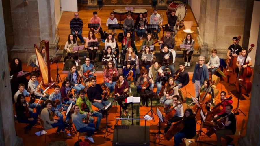 A Orquestra da USC intervén no ciclo ‘De lugares e órganos’