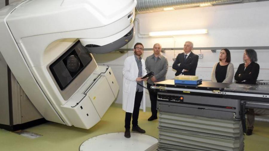 De esquerda a dereita, Diego González, Manel Cotos, Juan Viaño, Patricia Argerey e Isabel Rodríguez-Moldes. Foto: Santi Alvite
