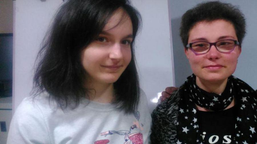 María Ramil e María Sánchez