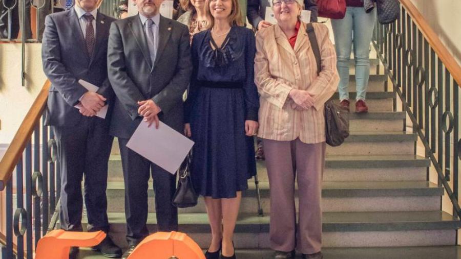 Xornada de premios en Ciencias Económicas e Empresariais co gallo da festividade de San Vicente Ferrer