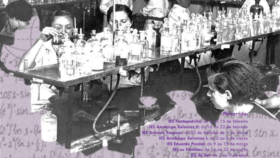 Creando referentes científicos femininos en centros de educación primaria e secundaria 