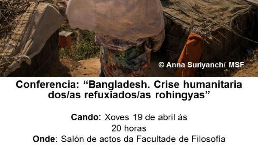 Charla en Filosofía sobre a crise humanitaria dos rohingyas