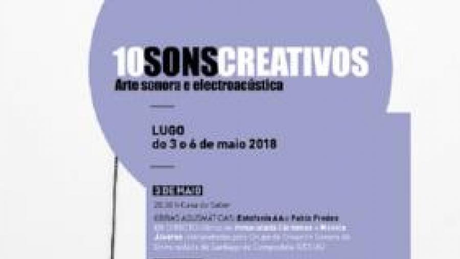 Cartaz dos 10Sonscreativos