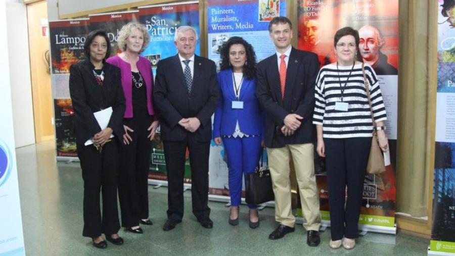 Acto de inauguración na Facultade de Filoloxía